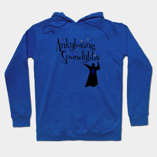 Spoonie Species: Ankylosing Spondylitis - Not a wizards spell Hoodie by spooniespecies